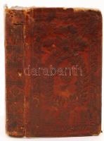 (Moesch Lukács): Vita poetica per omnes aetatum gradus deducta, sive poesis tota vitalis, Docens, canens, & ludens. Imbuta piis, moralibus, Historicis, Poeticis & curiosis eruditionibus, in scenam data Per Patrem Lucam a S. Edmundo... Tyrnaviae, 1693. Typis Academicis. A két kihajtható mellékletből az egyik hiányzik.  Kopottas, kiadói, egészbőr fedőlap, az első oldal javított, viseletes.