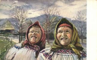 Ruthenian women, folklore from Volóc s: Ora Pokorny Volóci ruszin asszonyok s: Ora Pokorny