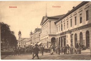 Debrecen, Városháza, Bartha Kálmán és Tóth Ferenc üzlete, Tóth Gyula vaskereskedése