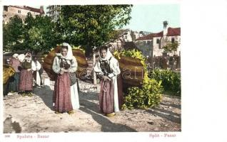 Split, Spalato; Bazar, Croatian folklore