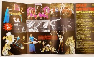 cca 1980 Maxim leporello, Poster - reklám - leporello, 2 db érdekes szocreál reklámnyomtatvány