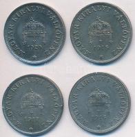 1916-1920. 20f Fe (4xklf) T:2