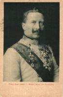 Wilhelm II, Lysoform advertisement on the backside, II. Vilmos, Lysoform reklám a hátoldalon