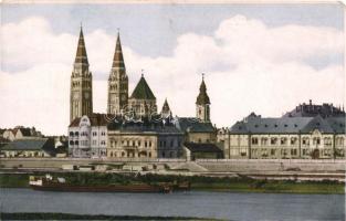 Szeged, Tisza part, Fogadalmi templom (EM)