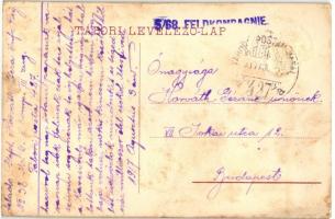 K.u.K. Inf. Regt. 68. Jász kunok előre / WWI Hungarian infantry regiment Emb. (fl)