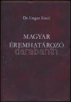 Dr. Unger Emil: Magyar éremhatározó I-II. kötet. Budapest, MÉE, 1980. használt állapotban