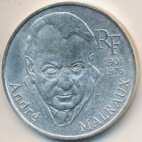 Franciaország 1997. 100Fr Ag "André Malraux" T:BU France 1997. 100 Francs Ag "André Malraux" C:BU