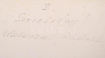 cca 1970 Kalocsai Rudolf: Szerelvény a Tiszai Vegyi kombinátban, feliratozott feliratozott vintage f...