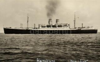 D. New York, der Hamburg-Amerikai Linie / steamship