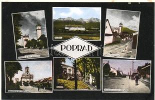 Poprád, vasútállomás, múzeum, Cmiterova utca / railway station, museum, street (EK)