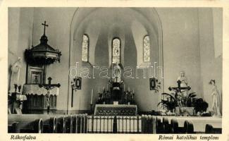Budapest XIV. Rákosfalva, Római katolikus templom, belső (EK)