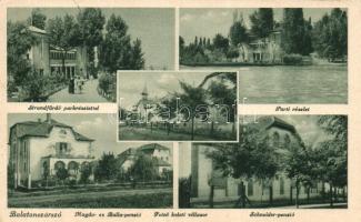 Balatonszárszó, Felső keleti villasor, Schneider, Magda és Bella penzió (EK)