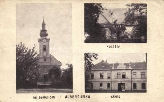 Albertirsa, kastély, iskola, Református templom (Rb)