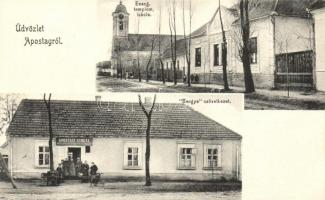 Apostag, Evangélikus templom és iskola, Hangya