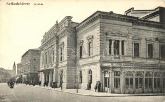 Székesfehérvár, Színház, Stignitz kávéház, Horváthné és Rónainé kiadása (EB)