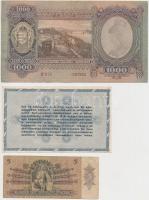 1930. 20P + 1939. 5P + 1943. 1000P + 1945. 10.000.000P + 1946. 500.000AP T:II-,III,III-