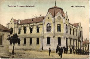 Dunaszerdahely, Járásbíróság; kiadja Petényi Márk / court