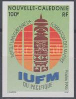 Teacher Training Colleges imperforated stamp, Tanárképző főiskola vágott bélyeg