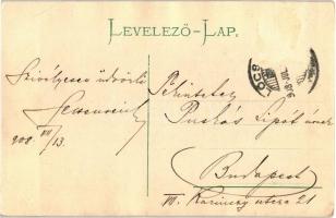 Lőcse, Törvényszéki palota; Braun Fülöp kiadása / court