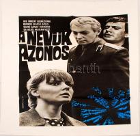 1967 A nevük azonos című szovjet film plakátja, jelzés nélküli fotómontázs, hajtogatva, jó állapotban, 82x58 cm