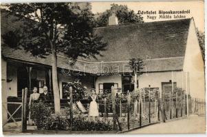 Siposkarcsa (Egyházkarcsa) Nagy Miklós lakása / apartment house (Rb)