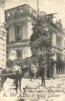 Thessaloniki, fire of 1917, French Street, Ottoman Bank (EK)