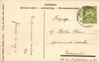 Zimony, Zemun; Millenium emlékmű / Mileniumski spomenik, izdana Milana Ilkica / monument