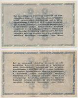 1946. 500.000AP (2xklf) az egyik vízjel és sorozat-, sorszám nélkül, másik sorozat-, és sorszámmal, ...