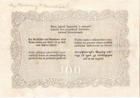 1848. 100Ft "Kossuth bankó" T:restaurált
Adamo G114