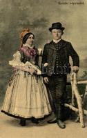 Szalóki népviselet / folklore, couple