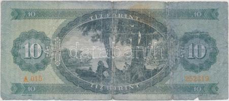 1962. 10Ft kék színárnyalat T:IV