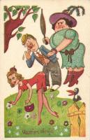 Couple humour, Veszélyes ellenfél, humoros lap