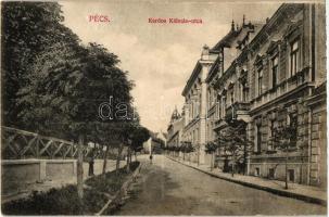 Pécs - 16 db háború előtti városképes lap