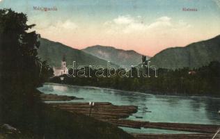 2 db RÉGI erdélyi városképes lap; Kislonka, Tusnád / 2 old Transylvanian town-view postcards; Kislonka, Tusnád