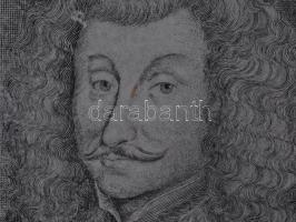 Tobias Sadeler (kb 1641-1679): Balassi Bálint rézmetszetű képe / Comes Valentinus Balassa etching 17...