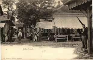 Ada Kaleh; Bazár, Divald Károly / bazaar