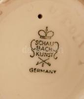 Schaubach Kunst puttó figura, kézzel festett, jelzett, hibátlan, m:13 cm/ Schaubach Kunst putto figu...