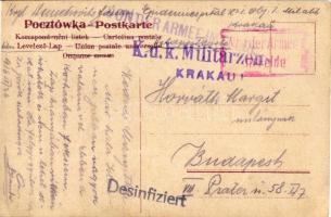 Kraków, Nowy Szpital Jubileuszowy Imienia Cesarza Franciszka Józefa Bonifratrów / hospital, litho