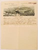 Weingut St. Croix Longerville fejléces levélpapír / letter