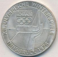 Ausztria 1976. 100Sch Ag "Innsbruck - XII. téli olimpia / Síelő" T:2
Austria 1976. 100 Sch...
