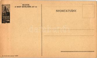 Magyarország hegycsúcsai 'Kilátás a Nagy-Kevélyről' kiadja Ifj. Kellner Ernő / Hungarian p...