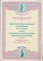 2000. Értékpapír kiállítás a Budapesti Kereskedelmi és Iparkamara Baross Gábor Vállalkozási Alapítvány rendezésében. rengeteg értékpapír képével