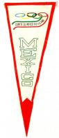 1968 Mexikói Olimpia asztali zászló / 1968 Olympic games flag