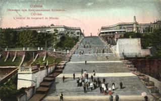 Odessa, Lescalier du boulevard de Nicolas / stairs along Nicholas boulevard (EB)