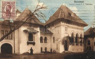 Bucharest, Bucuresti, Palatul Jonel J. C. Bratianu / palace