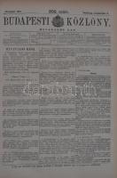 1910 Budapesti Közlöny fél éves számai igényes félvászon kötésben katonai kinevezésekkel, fontos  hírek krónikájával, szép állapotban