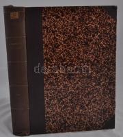 1910 Budapesti Közlöny fél éves számai igényes félvászon kötésben katonai kinevezésekkel, fontos  hí...