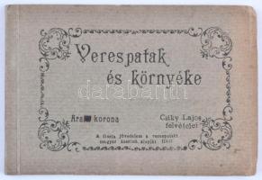 cca 1910 Verespatak és környéke. Csiky Lajos felvételei 18 képet tartalmazó füzet. / cca 1910 Rosia ...