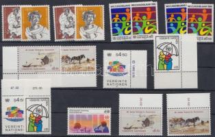 1984-1985 Emberi jogok 29 db bélyeg, 1984-1985 Human rights 29 diff. stamps