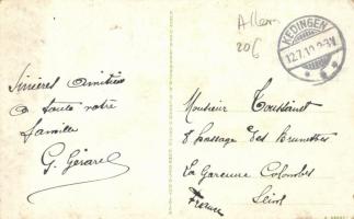 Thionville, Diedenhofen; Post- und Bahnhofsgebäude / post office, railway station